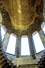 Ornate ceiling decorations